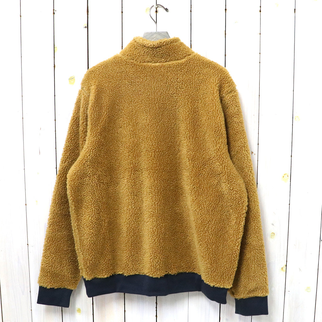 L.L.Bean『Sherpa Fleece Jacket』(Antique Gold/Carbon Navy)