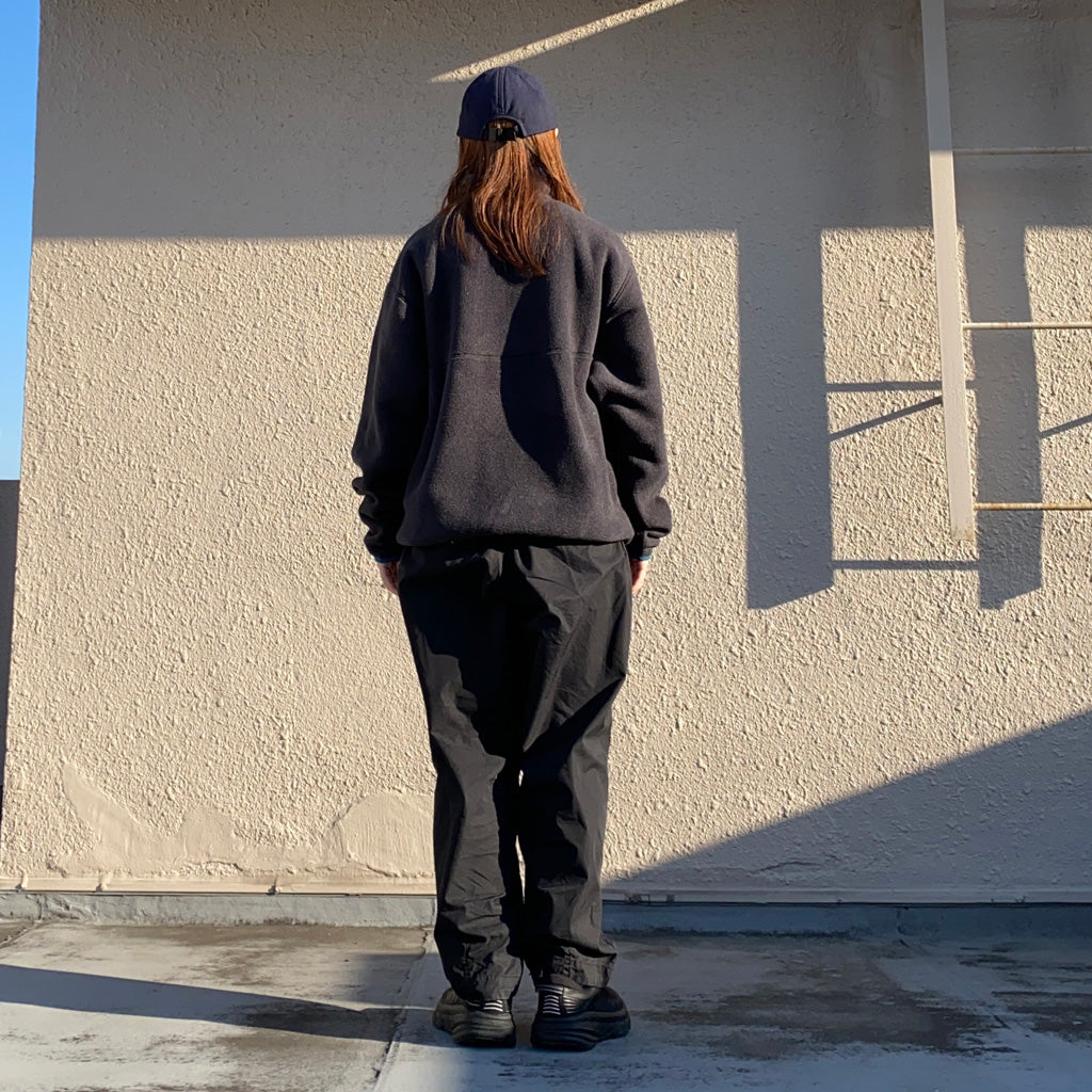 L.L.Bean『Classic Snap Fleece Pullover』(Black)