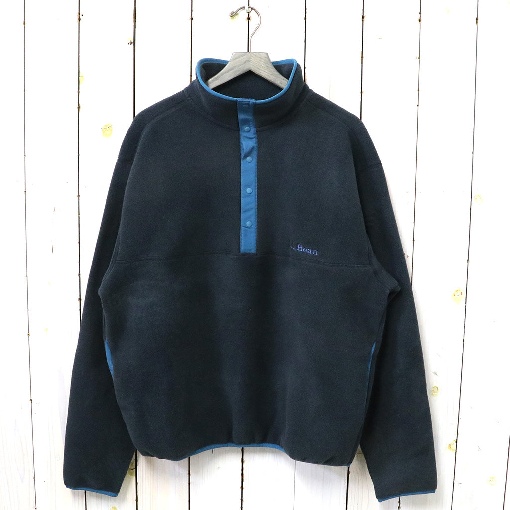 L.L.Bean『Classic Snap Fleece Pullover』(Black)