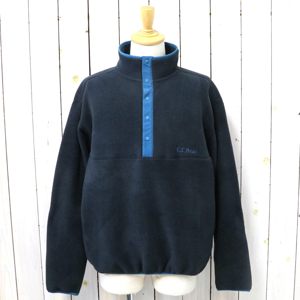 L.L.Bean『Classic Snap Fleece Pullover』(Black)