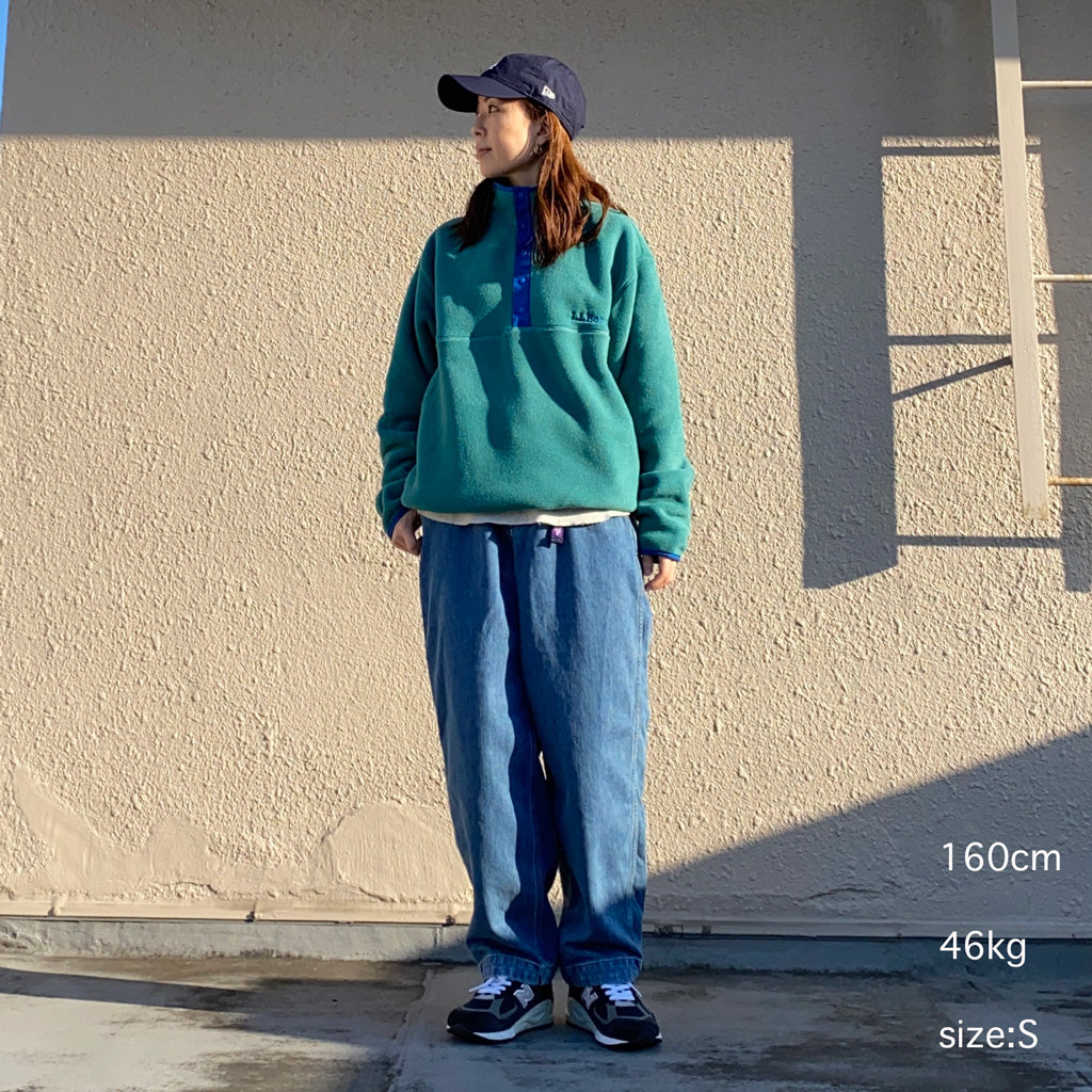 L.L.Bean『Classic Snap Fleece Pullover』(Rustic Green)