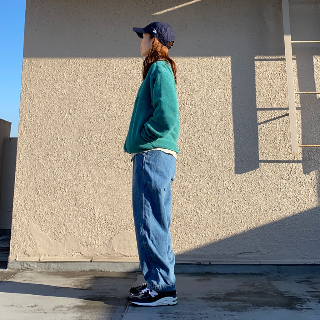 L.L.Bean『Classic Snap Fleece Pullover』(Rustic Green)