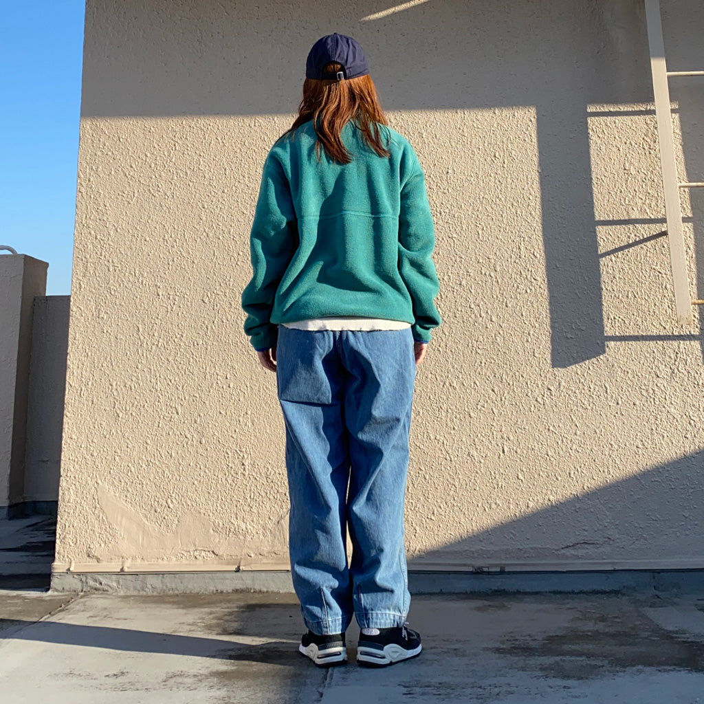 L.L.Bean『Classic Snap Fleece Pullover』(Rustic Green)