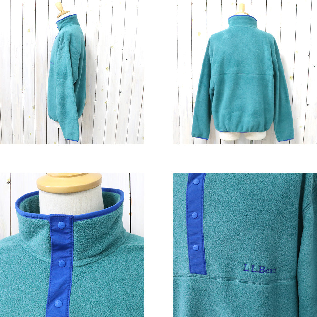 L.L.Bean『Classic Snap Fleece Pullover』(Rustic Green)