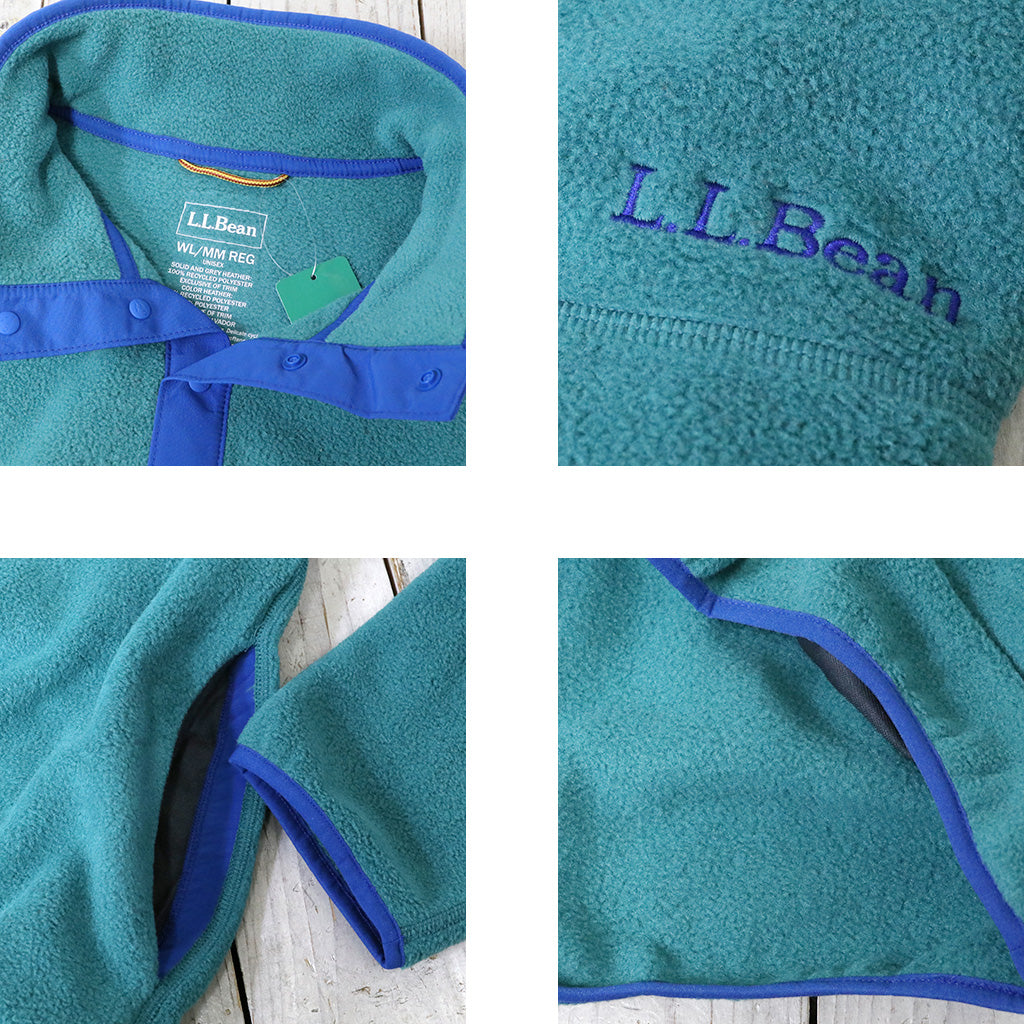 L.L.Bean『Classic Snap Fleece Pullover』(Rustic Green)