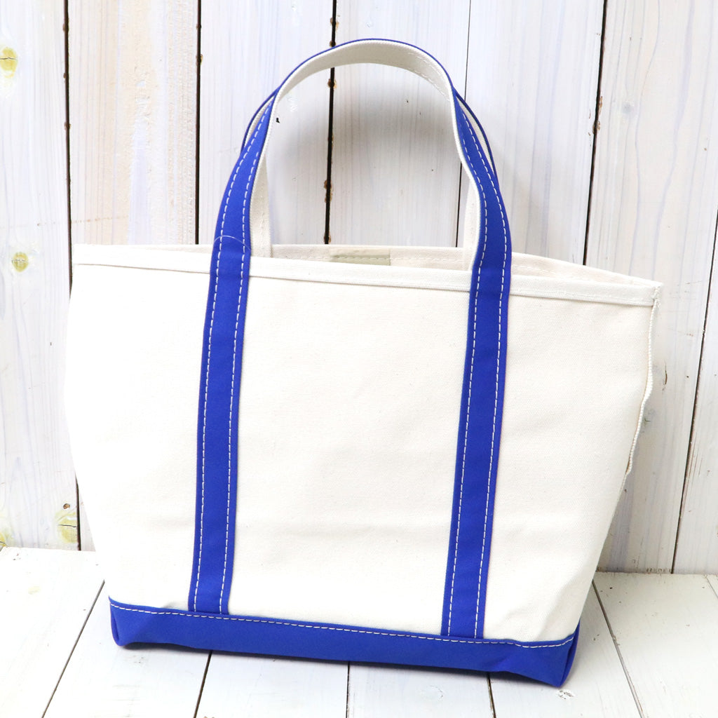 L.L.Bean : Boat & Tote Bag-Open Top(Medium) (Regatta Blue)