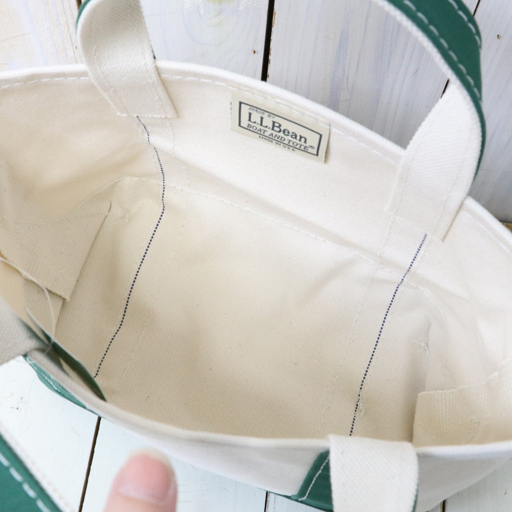 L.L.Bean : Boat & Tote Bag-Mini (Dark Green)