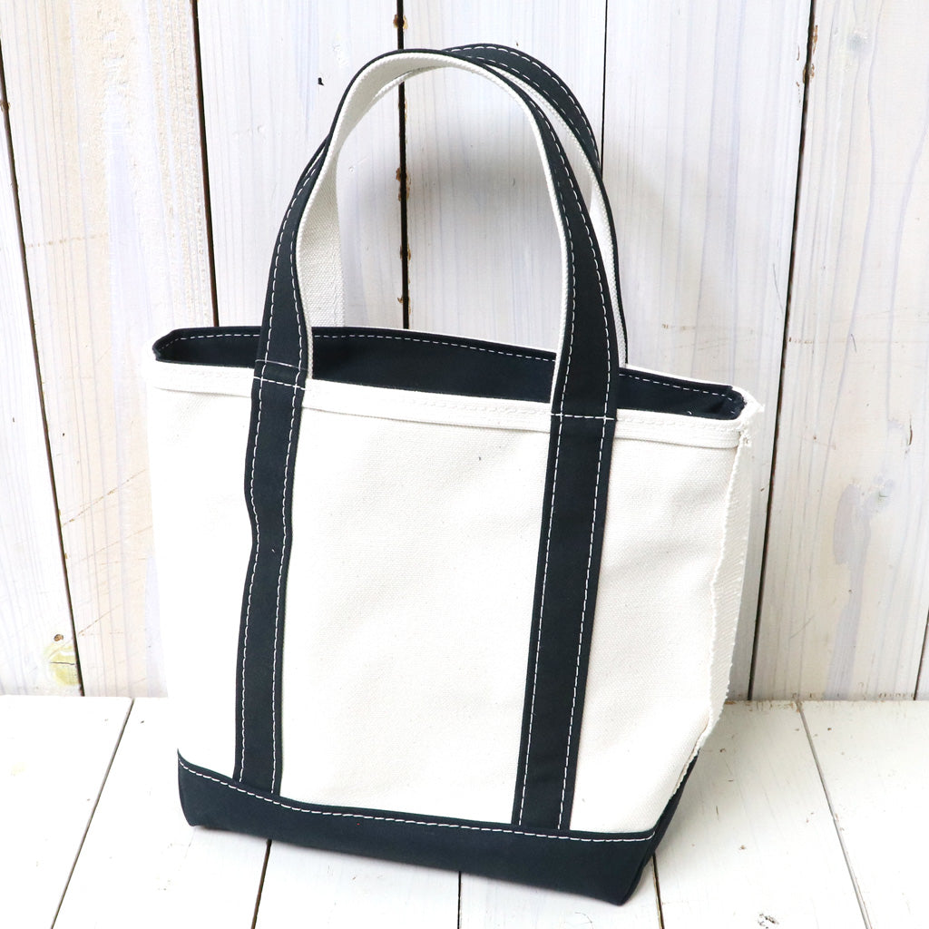 L.L.Bean : Boat & Tote Bag-Zip Top(Small) (Black)