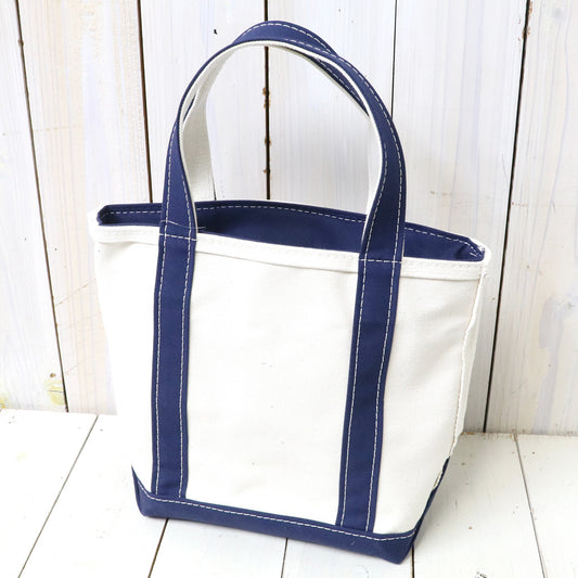 L.L.Bean : Boat & Tote Bag-Zip Top(Small) (Blue)