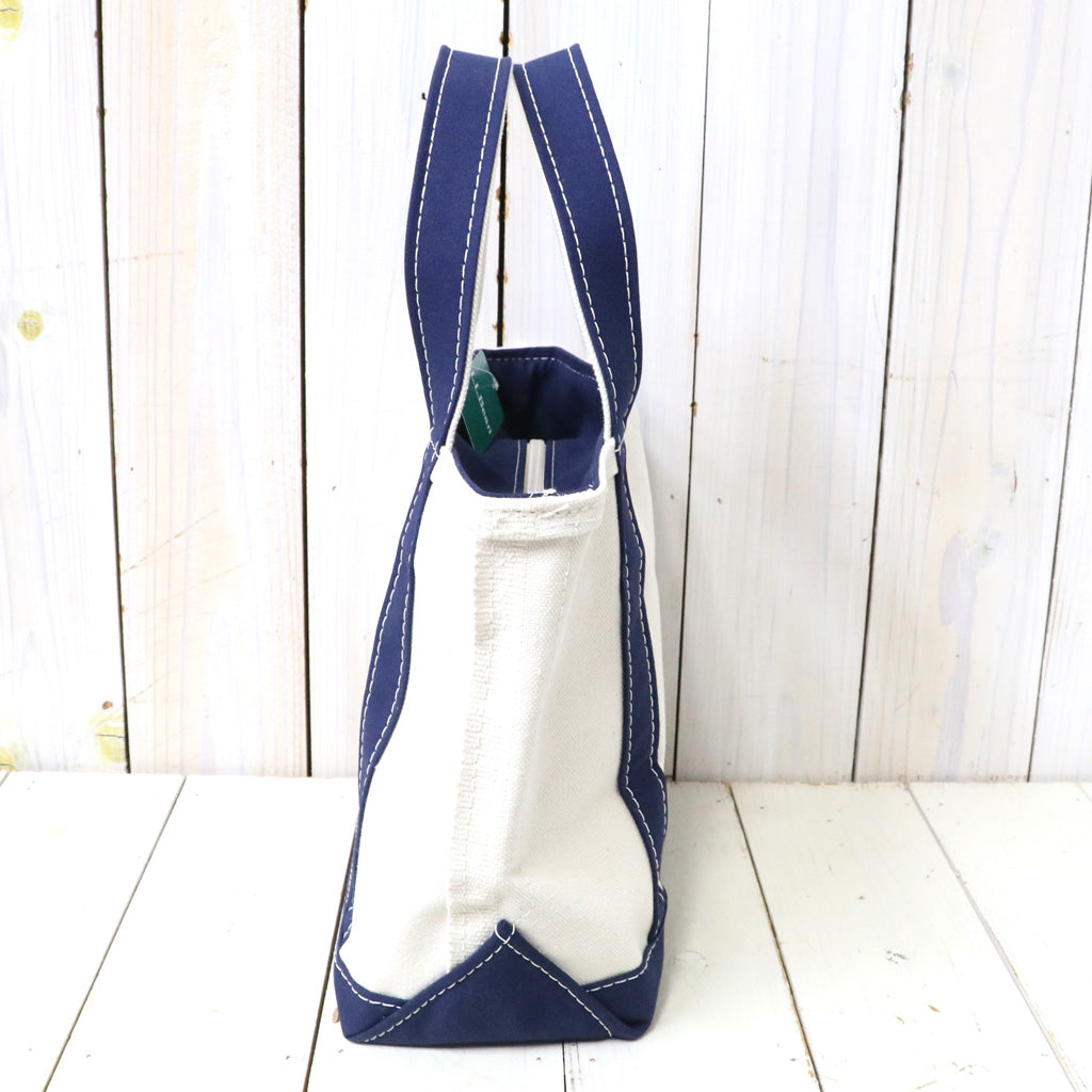 L.L.Bean : Boat & Tote Bag-Zip Top(Small) (Blue)