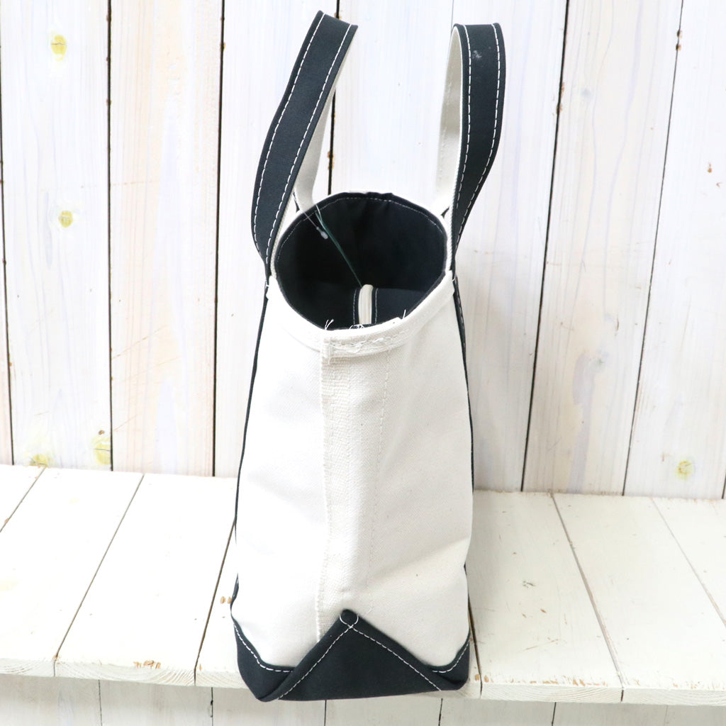 L.L.Bean : Boat & Tote Bag-Zip Top(Medium) (Black)