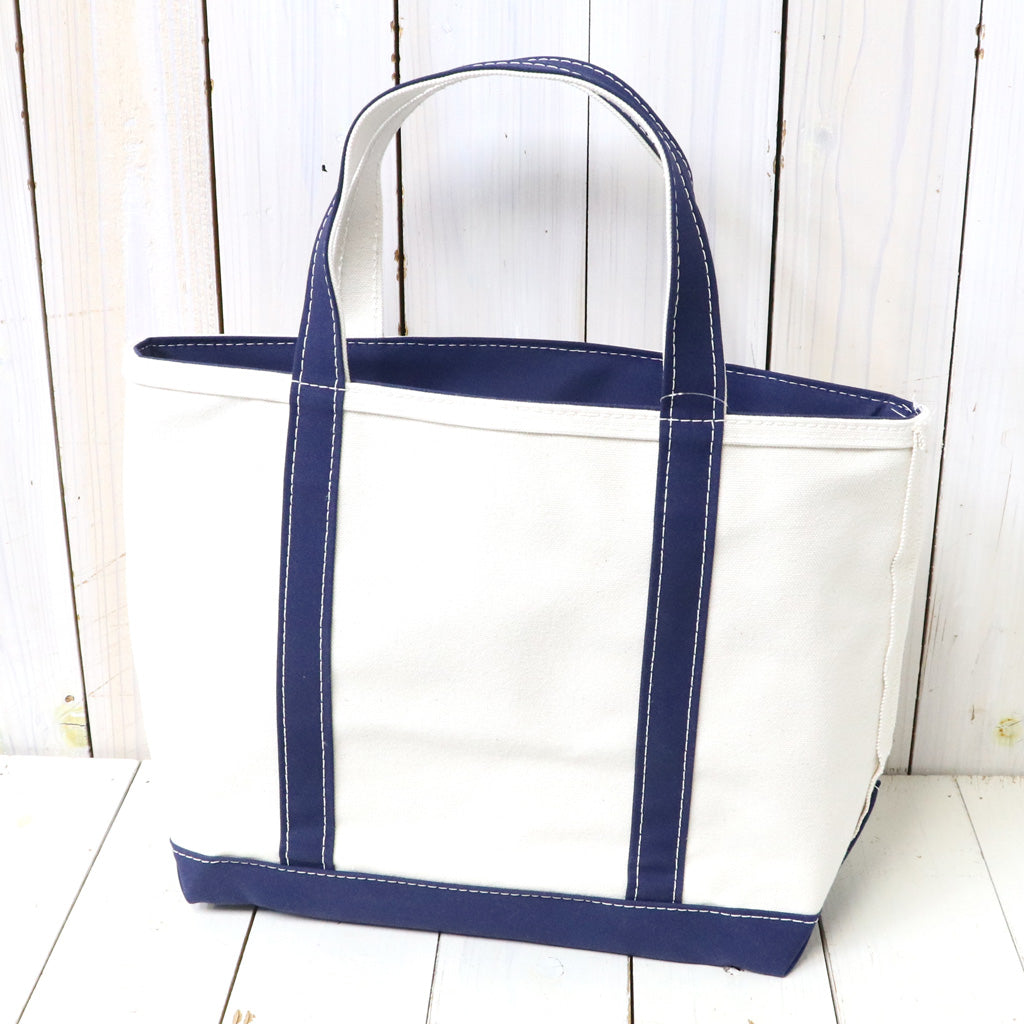 L.L.Bean : Boat & Tote Bag-Zip Top(Medium) (Blue)