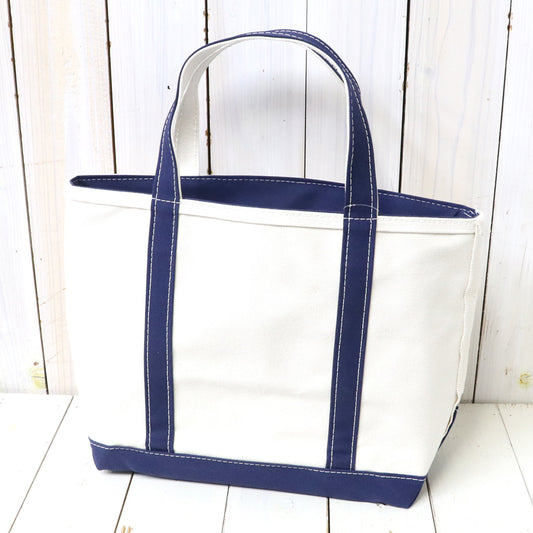 L.L.Bean : Boat & Tote Bag-Zip Top(Medium) (Blue)