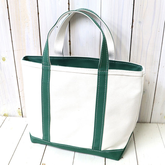 L.L.Bean : Boat & Tote Bag-Zip Top(Medium) (Dark Green)
