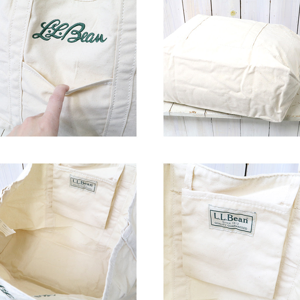 L.L.Bean : Grocery Tote with Long Handle (Natural)