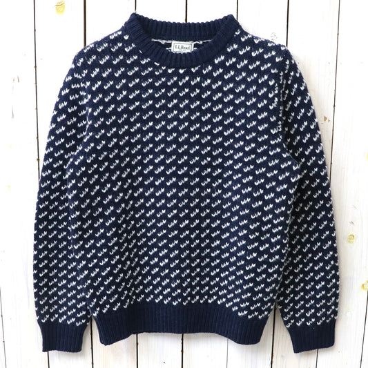 L.L.Bean : Bean’s Classic Ragg Wool Sweater-Crewneck Birdseye