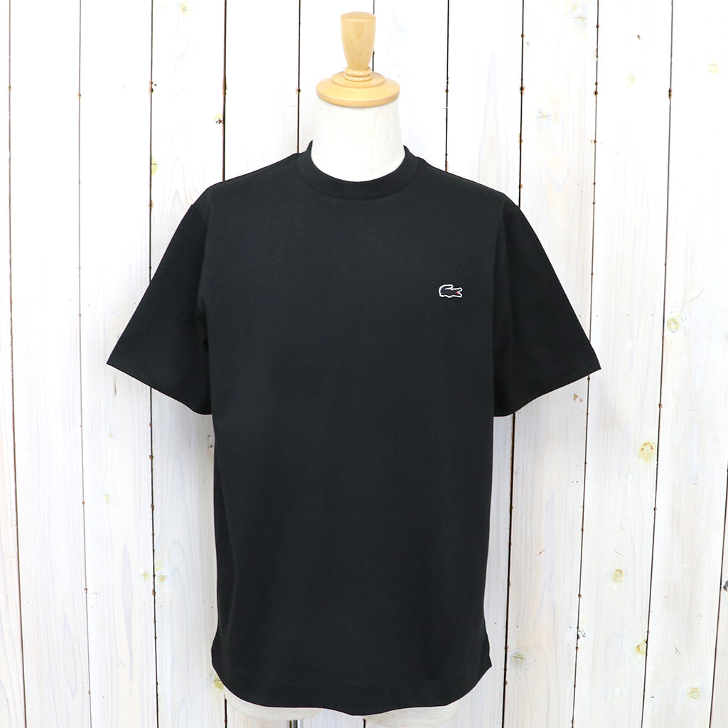 LACOSTE『クルーネックTシャツ』(BLACK)