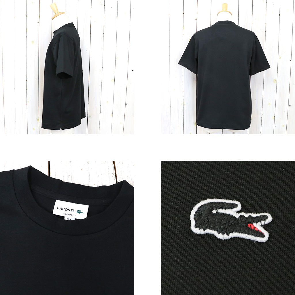 LACOSTE『クルーネックTシャツ』(BLACK)