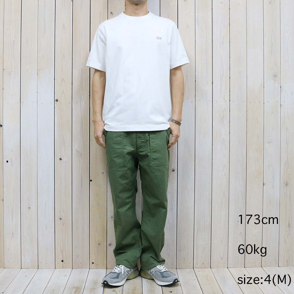 LACOSTE『クルーネックTシャツ』(WHITE)