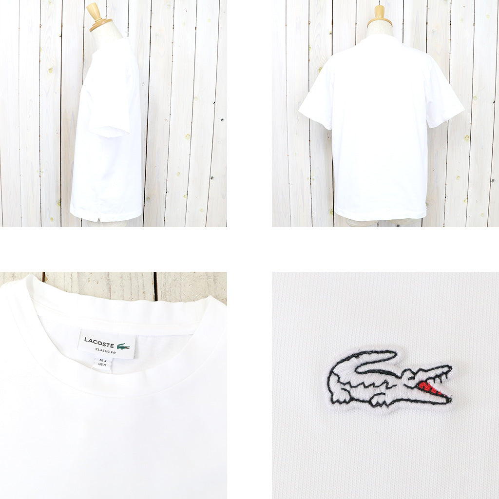 LACOSTE『クルーネックTシャツ』(WHITE)
