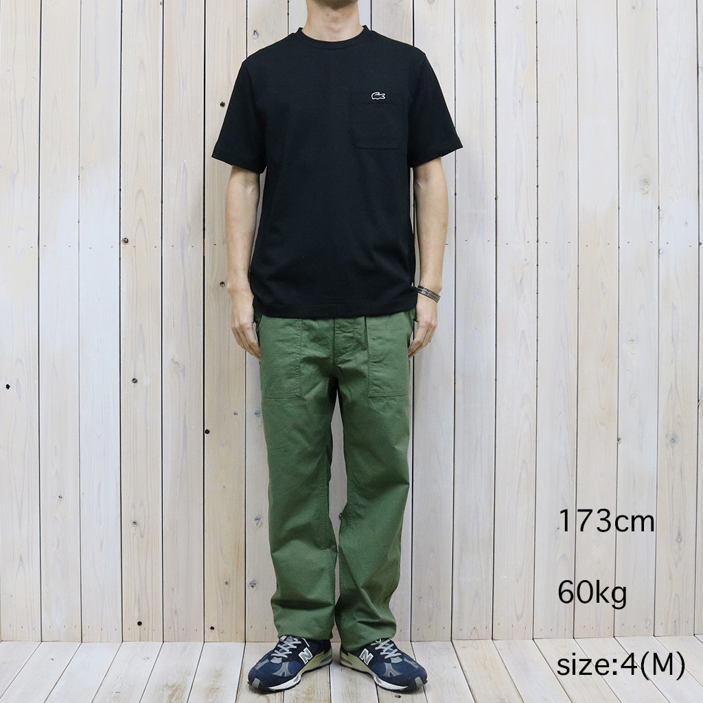 LACOSTE『ポケットTシャツ』(BLACK)