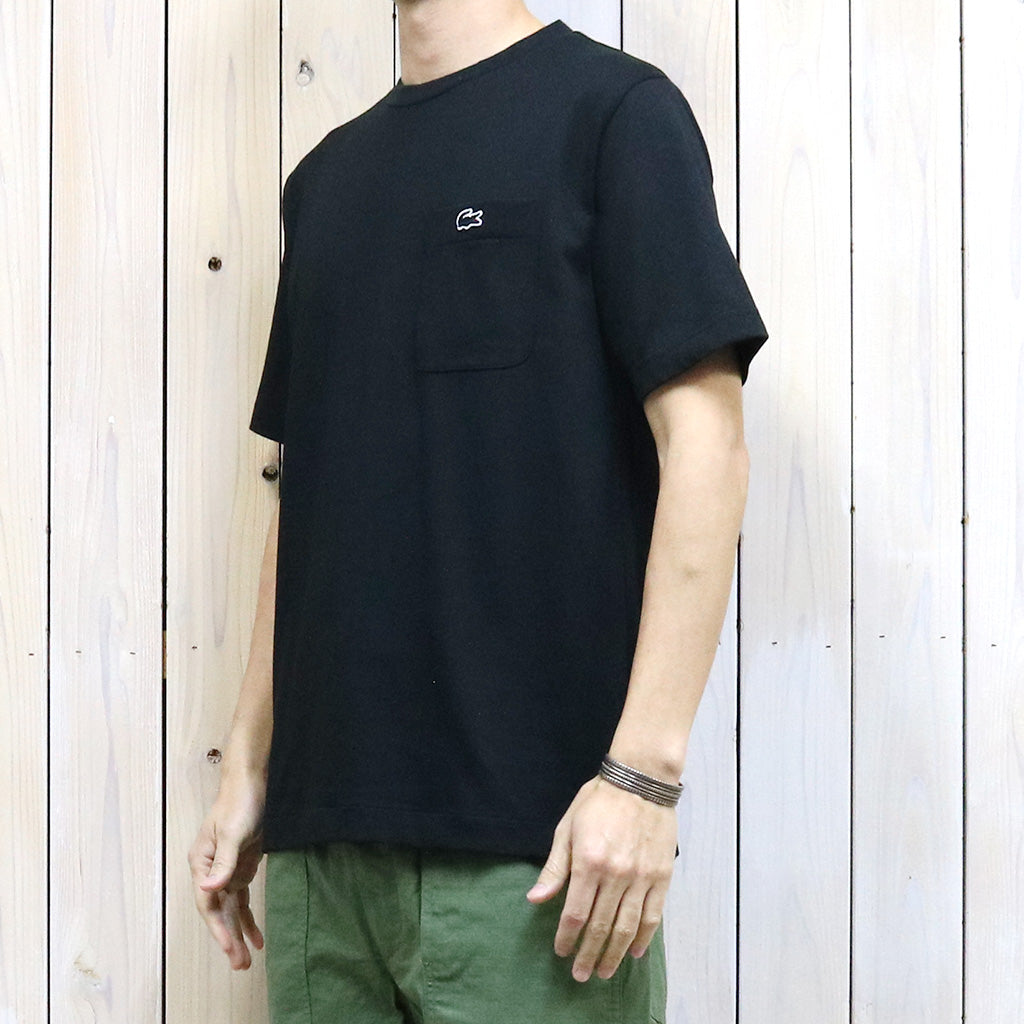 LACOSTE『ポケットTシャツ』(BLACK)