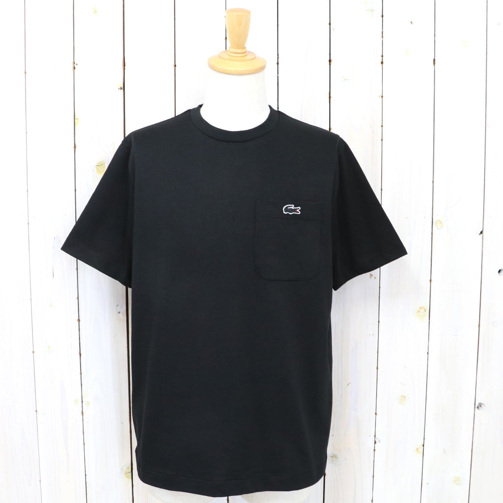 LACOSTE『ポケットTシャツ』(BLACK)