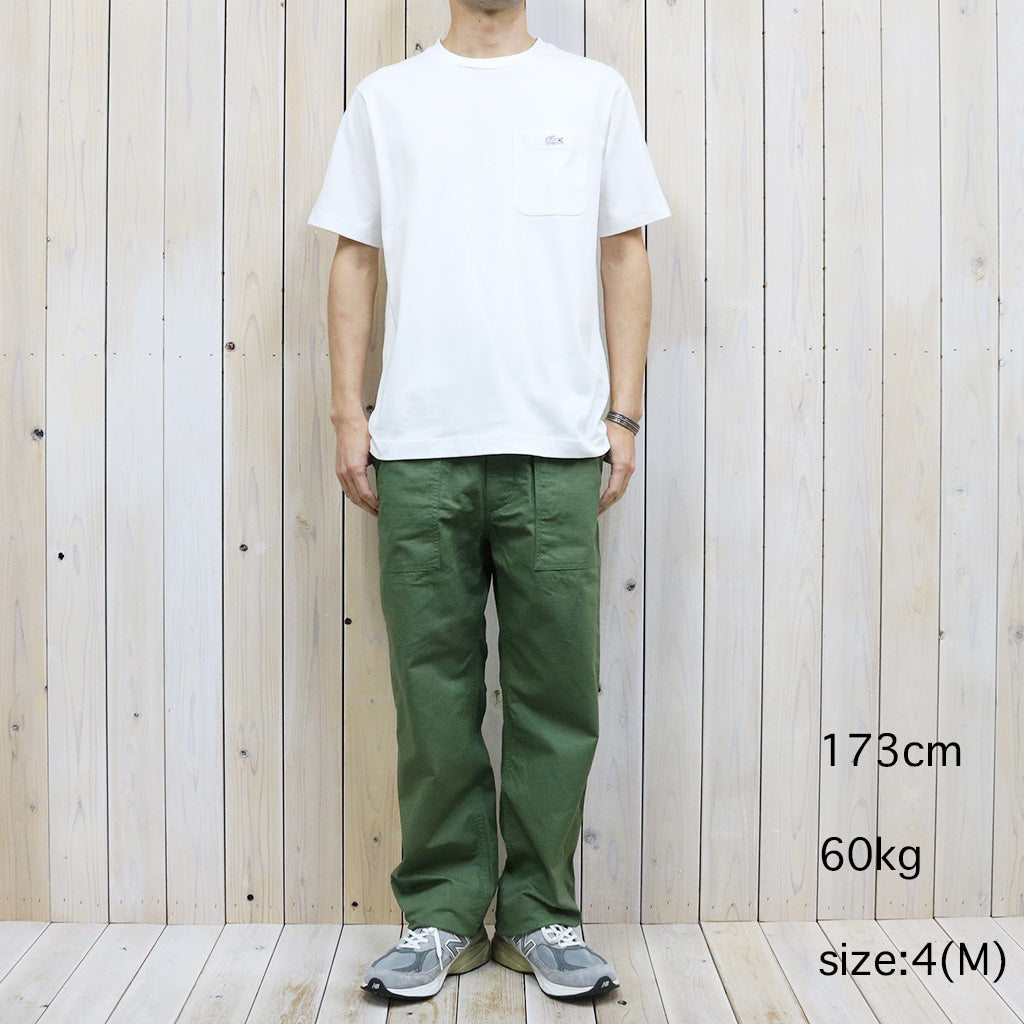 LACOSTE『ポケットTシャツ』(WHITE)