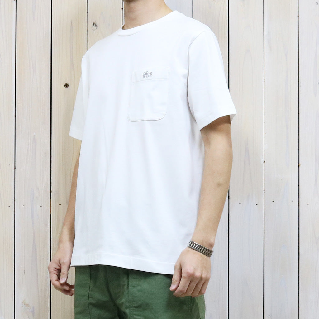 LACOSTE『ポケットTシャツ』(WHITE)