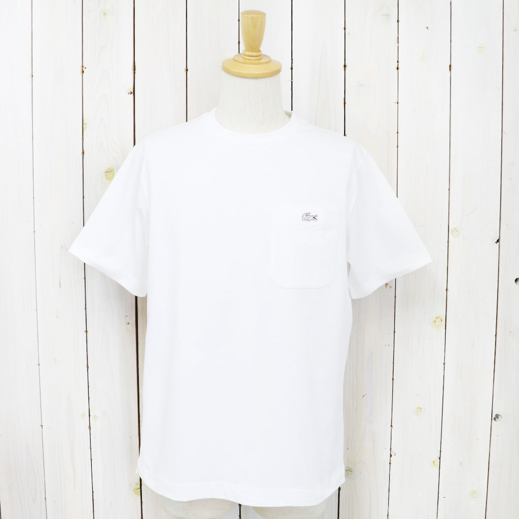 LACOSTE『ポケットTシャツ』(WHITE)