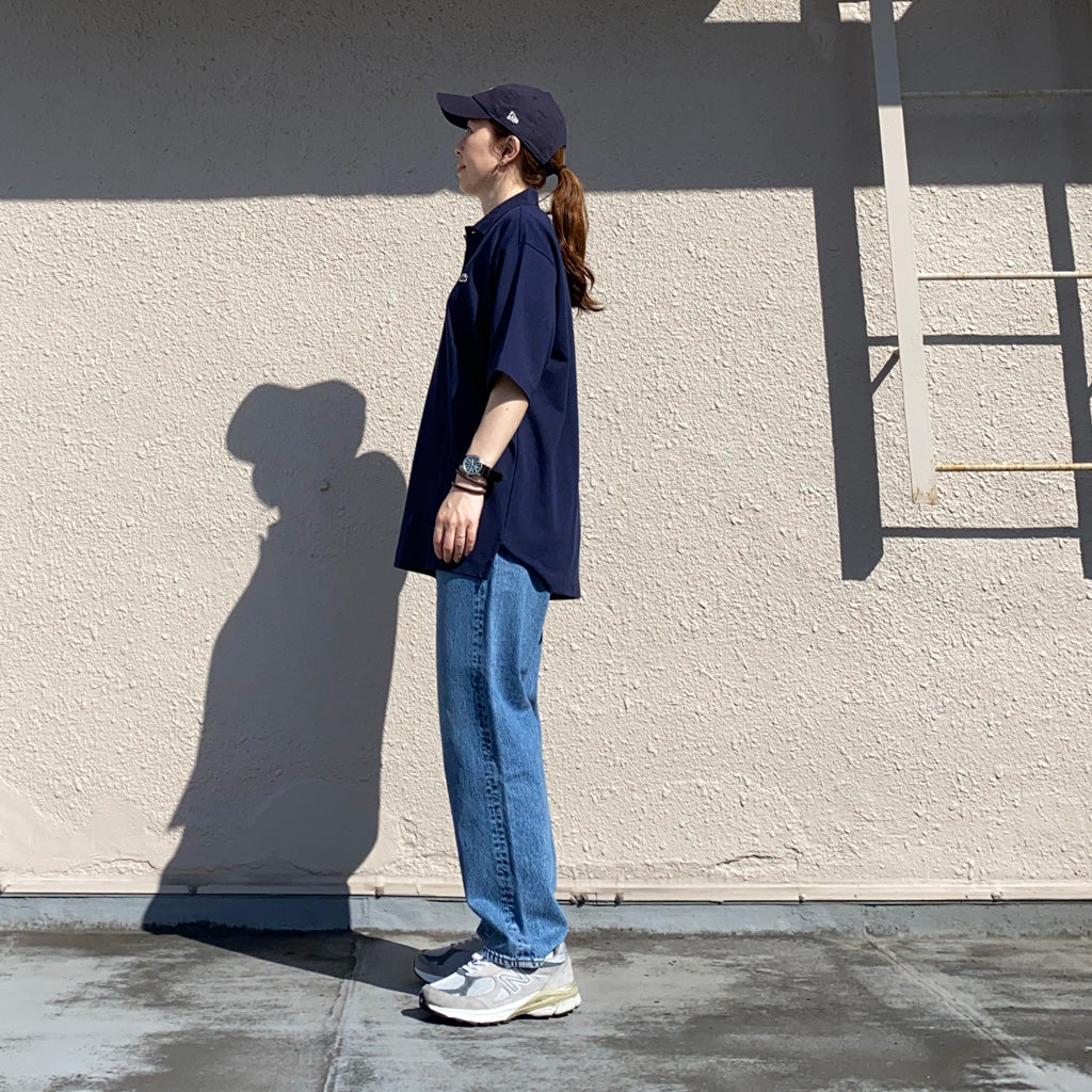 LACOSTE『オーバーサイズ ポロシャツ』(NAVY)