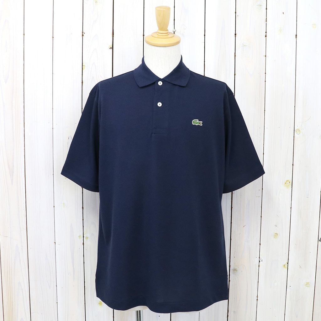 LACOSTE『オーバーサイズ ポロシャツ』(NAVY)