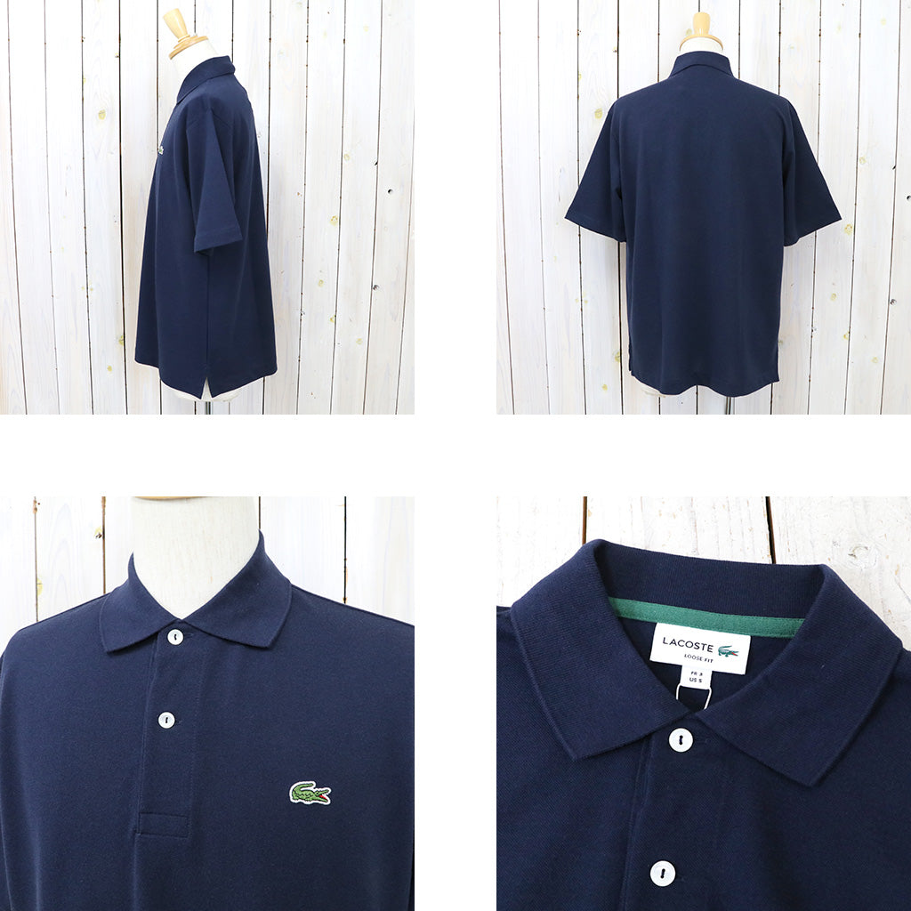 LACOSTE『オーバーサイズ ポロシャツ』(NAVY) – Reggieshop