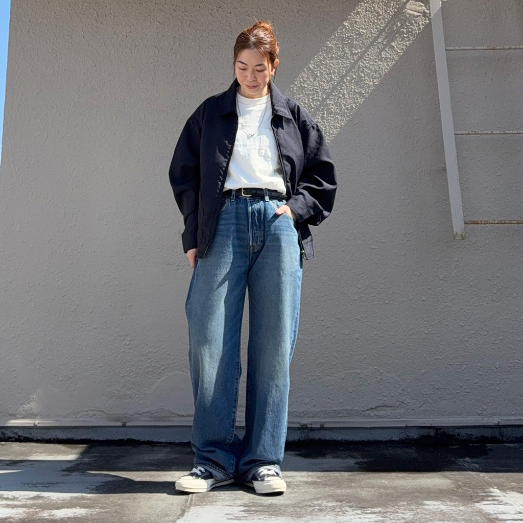 LEVI'S : 501 LOOSE ジーンズ (ミディアムインディゴ)