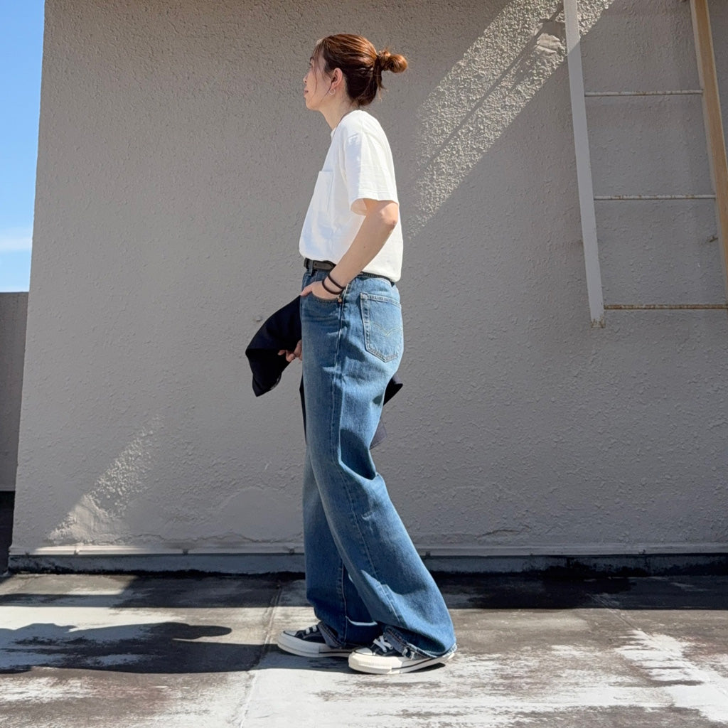 LEVI'S : 501 LOOSE ジーンズ (ミディアムインディゴ)