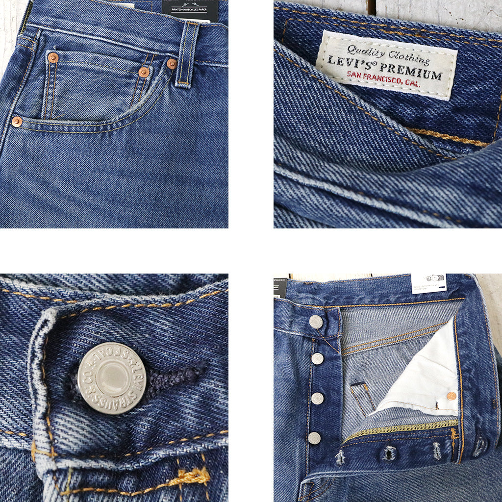 LEVI'S : 501 LOOSE ジーンズ (ミディアムインディゴ)