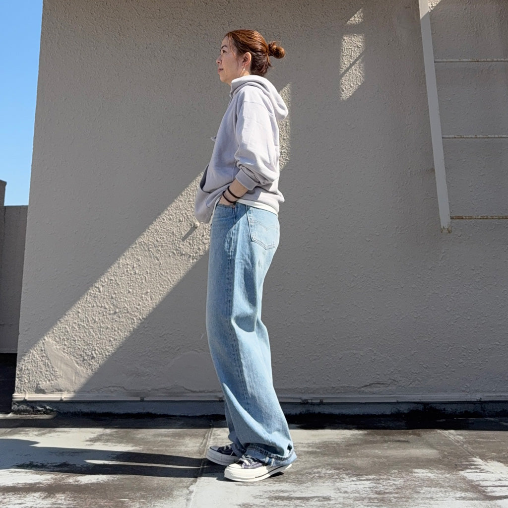 LEVI'S : 501 LOOSE ジーンズ (ライトインディゴ) (0057u0009)
