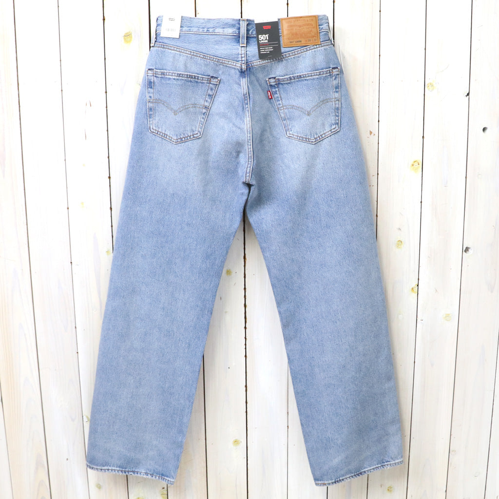 LEVI'S : 501 LOOSE ジーンズ (ライトインディゴ) (0057u0009)