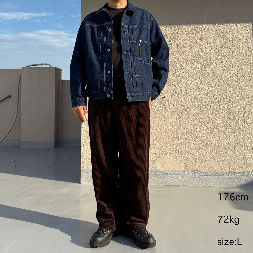 LEVI'S : TYPE I TRUCKER (NEW SELVEDGE RINSE)