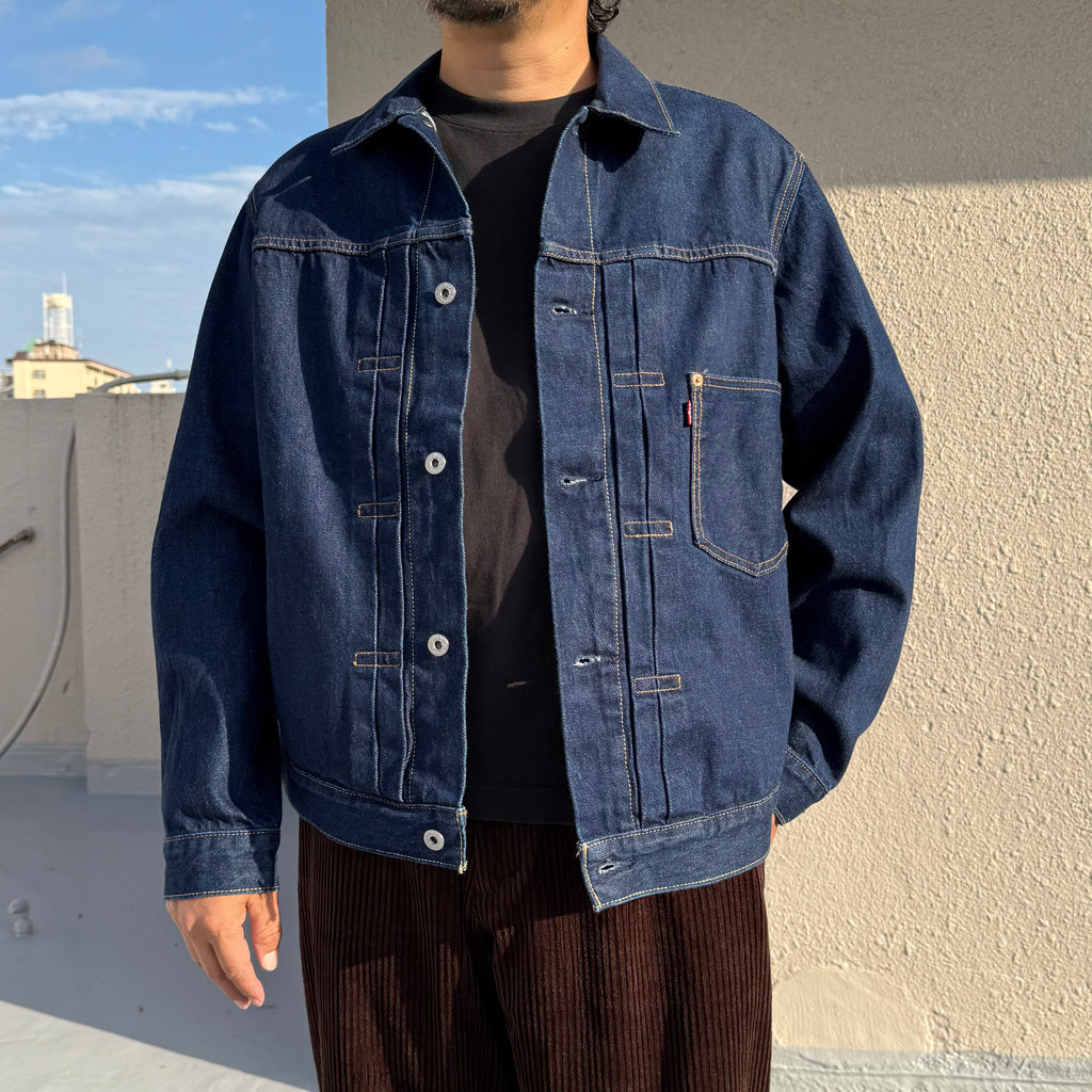 LEVI'S : TYPE I TRUCKER (NEW SELVEDGE RINSE)