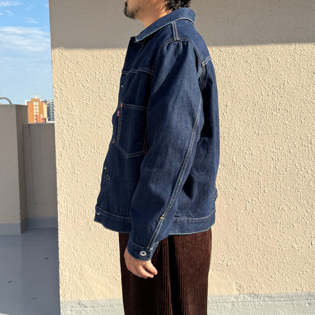 LEVI'S : TYPE I TRUCKER (NEW SELVEDGE RINSE)
