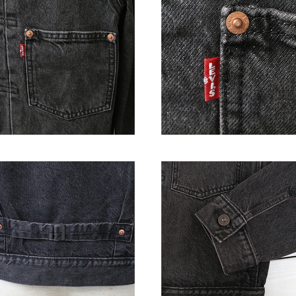 LEVI'S : TYPE I TRUCKER (BLACK)