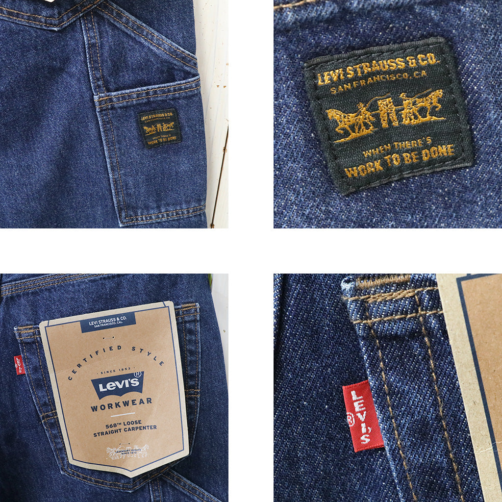 LEVI'S : WORKWEAR 568 LOOSE STRAIGHT CARPENTER – Reggieshop