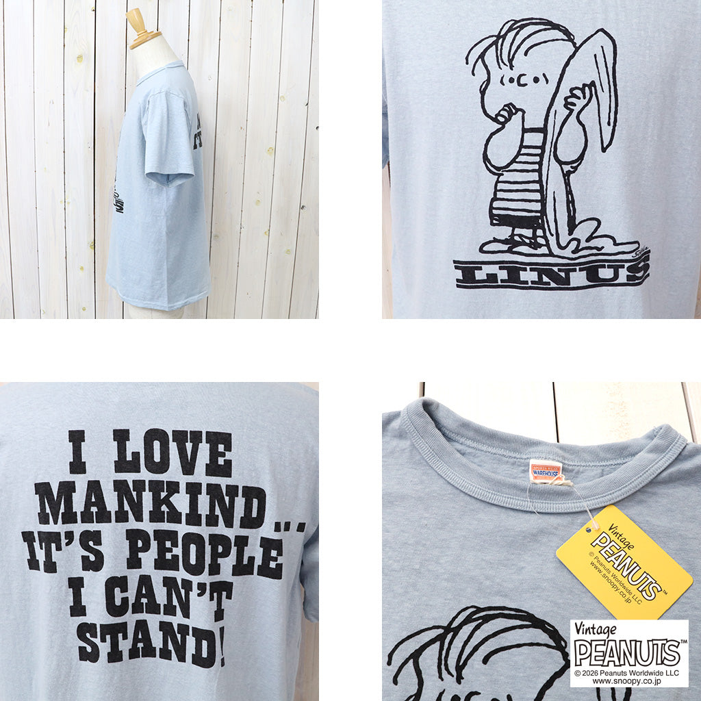 WAREHOUSE : Lot YP126S-4 I LOVE MANKIND…(LINUS)
