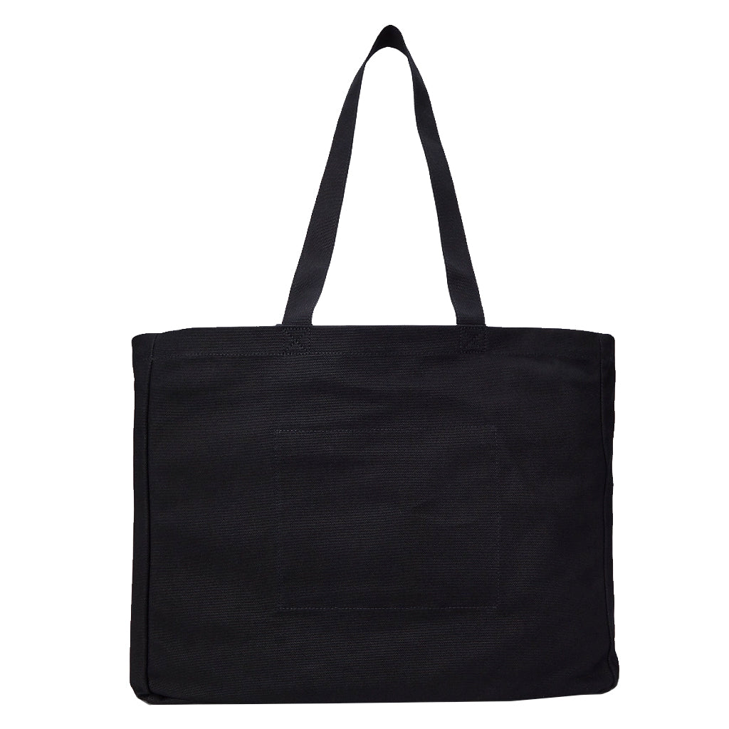 POLO RALPH LAUREN : エンブロイダリー キャンバス トート (BLACK)