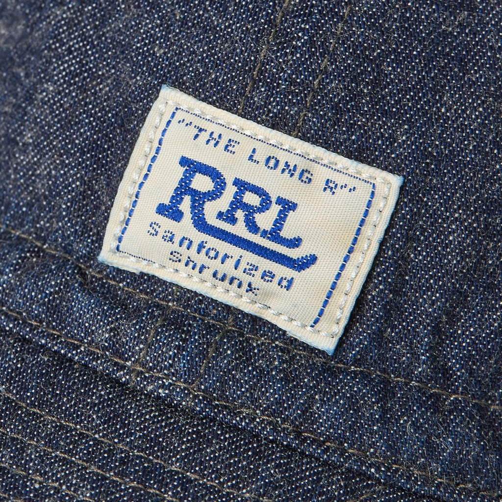Double RL : INDIGO DENIM SERVICE CAP