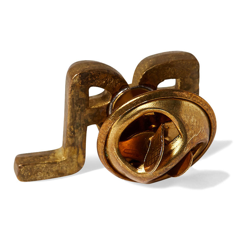 Double RL : BRASS LOGO PIN