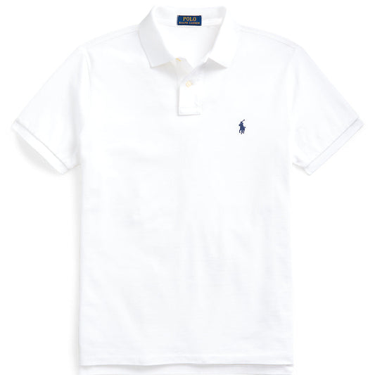 POLO RALPH LAUREN『カスタム スリム フィット ポロシャツ』(WHITE)