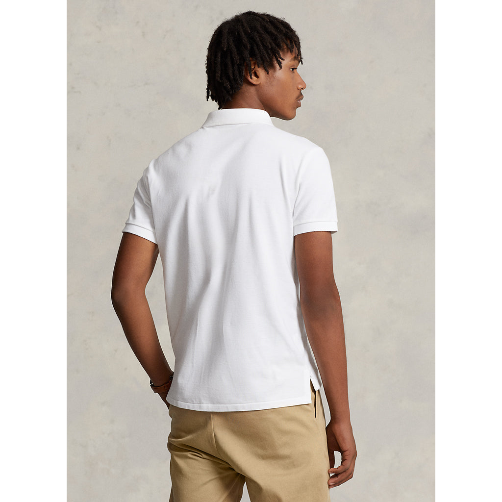 POLO RALPH LAUREN『カスタム スリム フィット ポロシャツ』(WHITE)