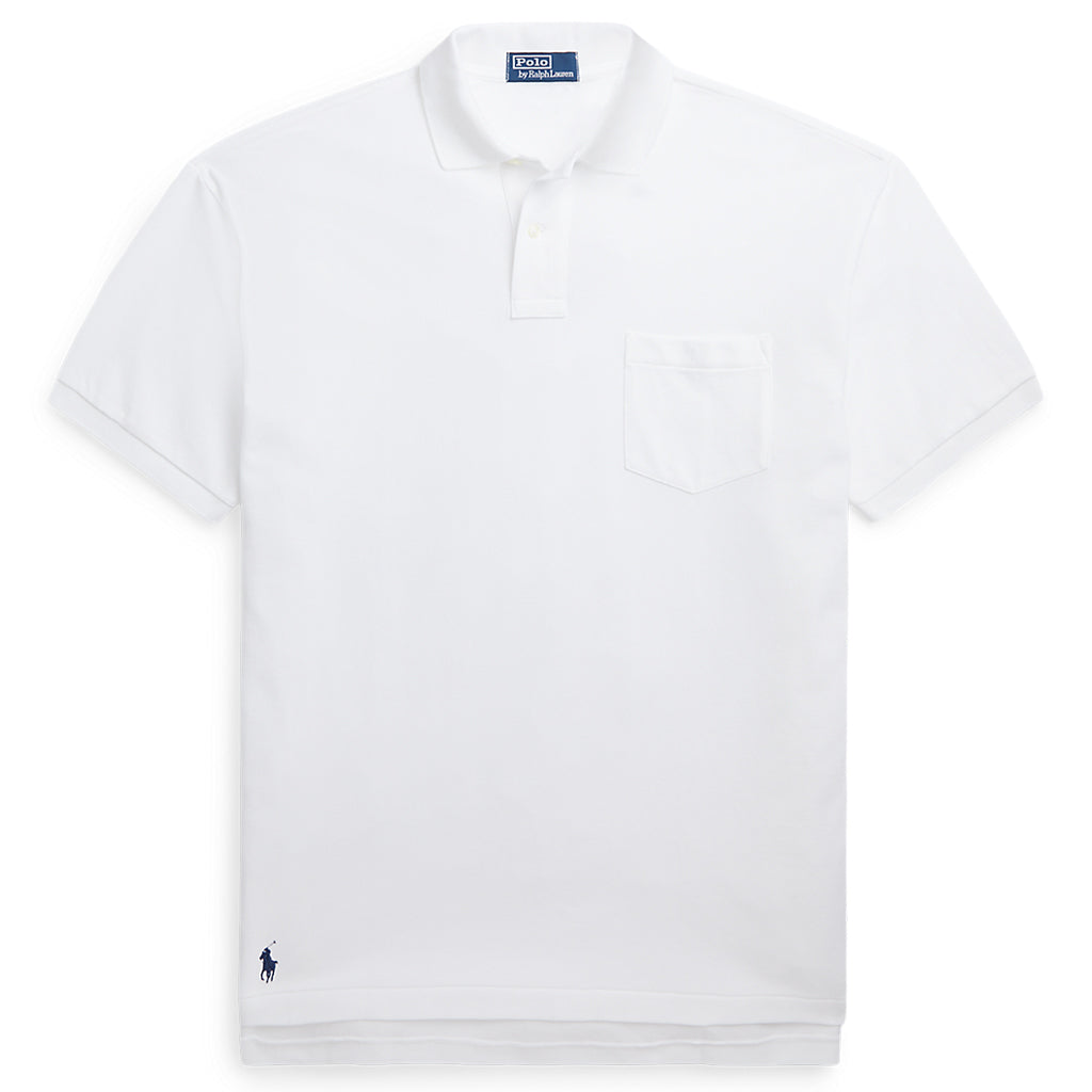 POLO RALPH LAUREN『ビッグ フィット ポロシャツ』(WHITE)